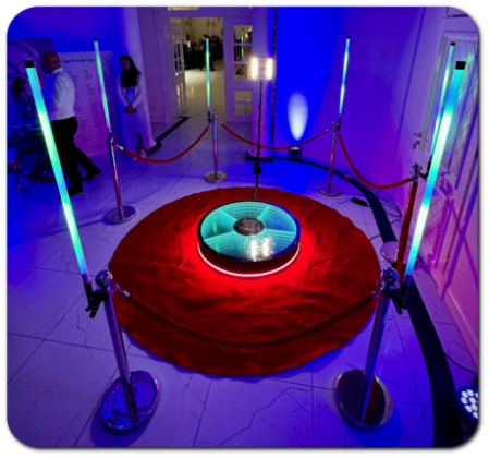 MegaFota, fotobudka, fotolustro, budka 360 